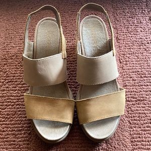 Sorel Joanie slingback wedges